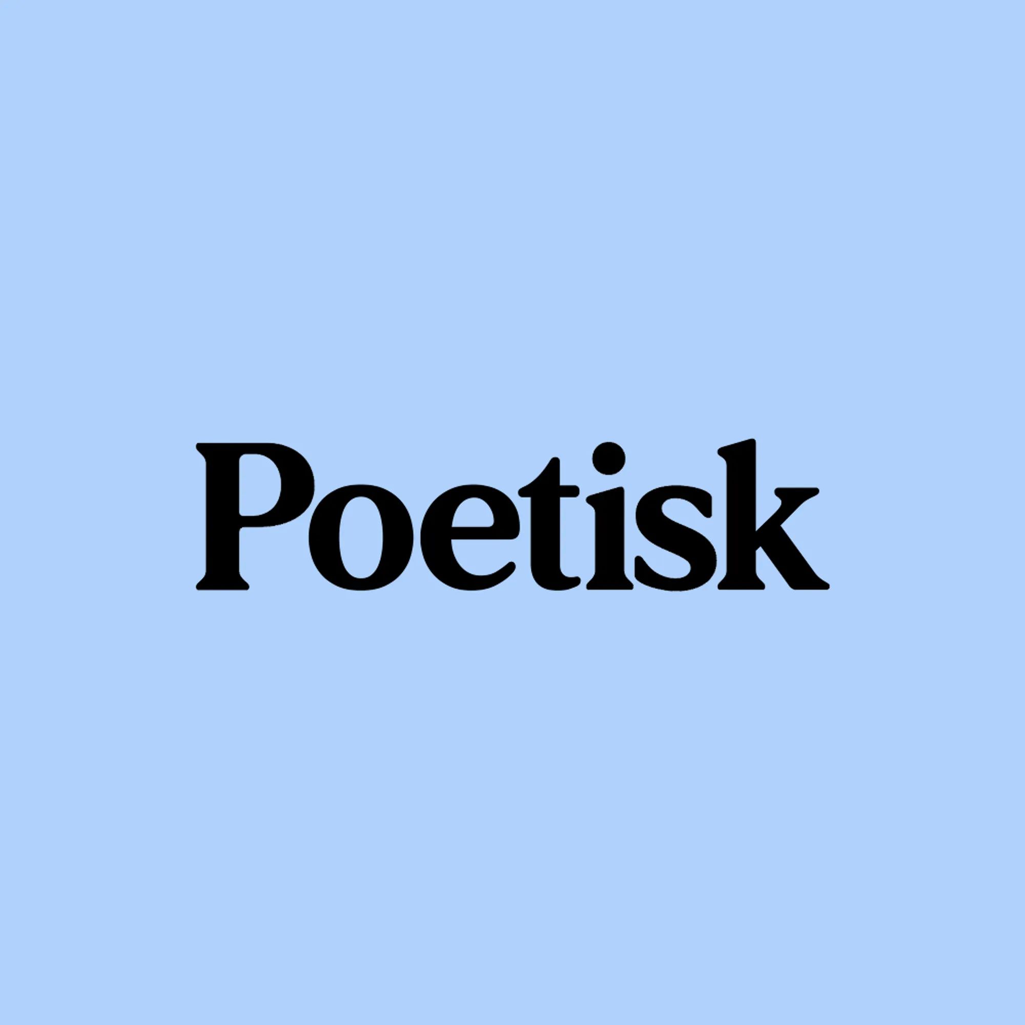 Poetisk